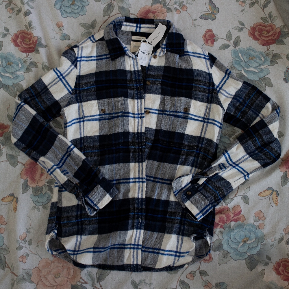 NWT AE Ahh-mazingly soft flannel - S